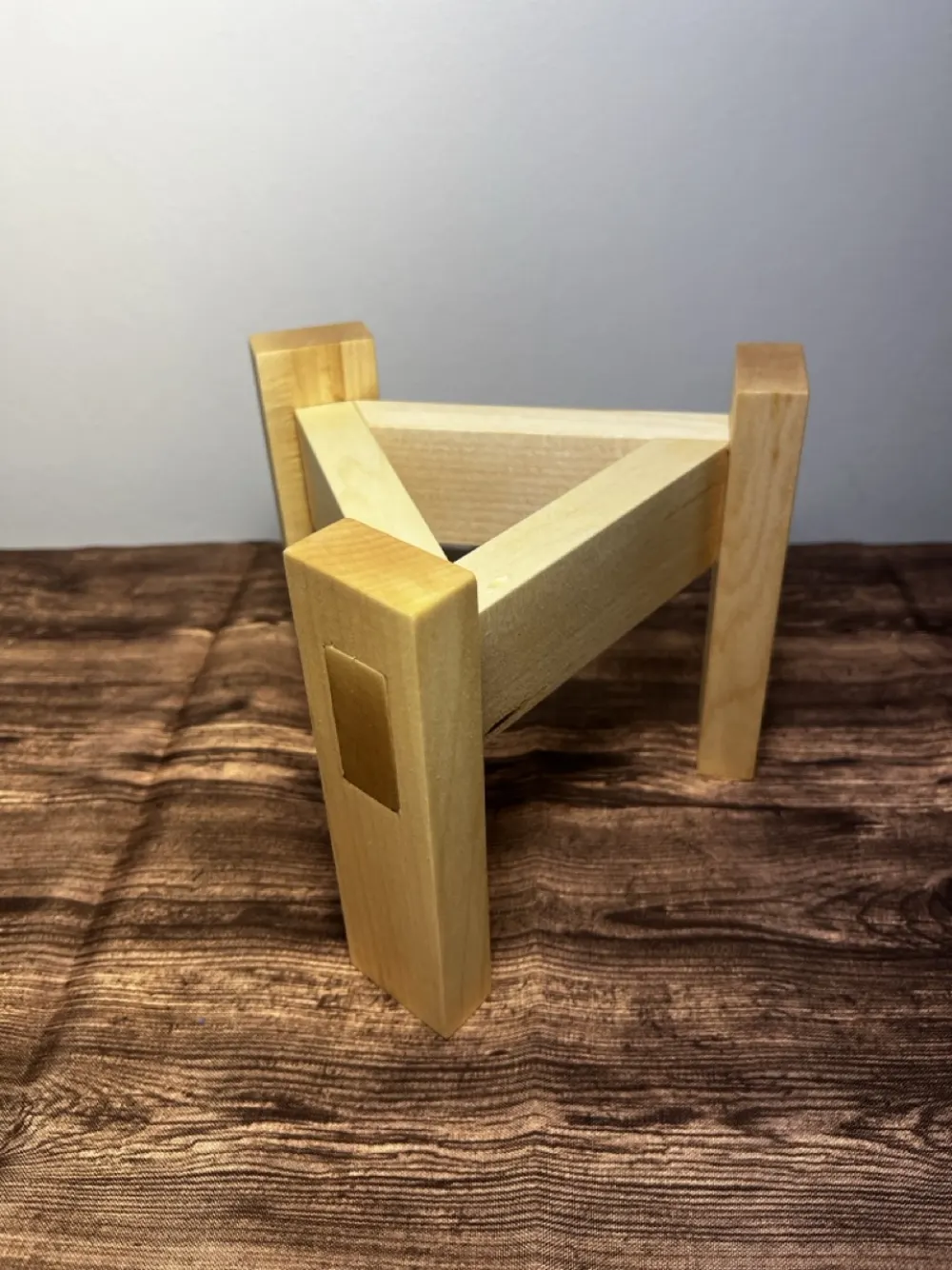 Plant Holder handmade by Wood Dust Creations